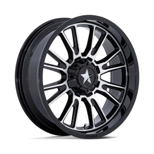 MSA Offroad Wheels – M51 THUNDERLIPS – Black – 15″x7″ 10mm – Summer Wheels – MA051BD15704A10